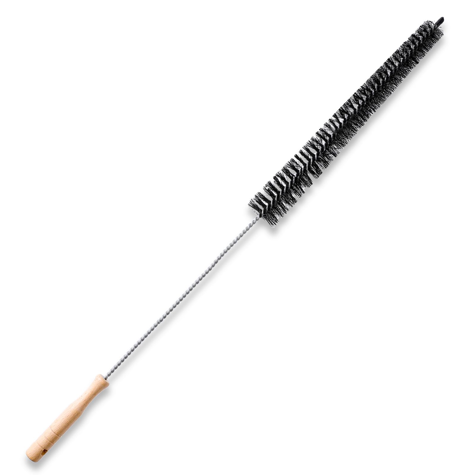 HJZHII Radiator Cleaner Brush Radiator Cleaning Wand Dryer Vent Cleaner Brush with Wooden Long Handled Slim Radiator Duster Brush for Radiator Cleaning Supplies
