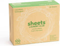 Sheets Laundry Club Laundry Detergent Sheets 50 Pack (Up to 100 Loads) - Fresh Linen - New Liquidless Technology Travel Essential Cleaning Supplies