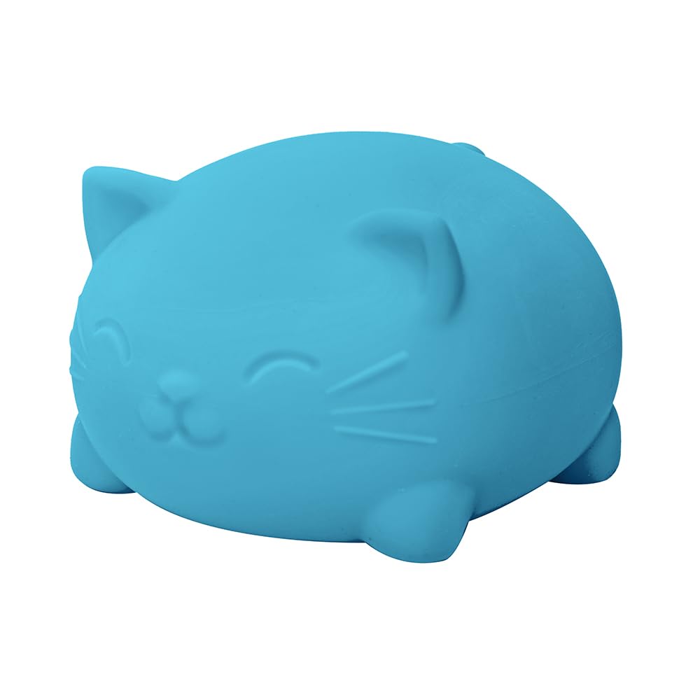 Schylling NeeDoh Super Cool Cat - Sensory Fidget Toy - Assorted Colors - Ages 3 to Adult (Pack of 1)