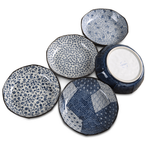 Ceramic Plates for Dishes, Snacks, and Sushi