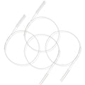 Gjinxi 4PCs Tube Brush Cleaner 39 inches Long Straw Brush with Soft Nylon Bristle Stainless Feeding Tube Supplies Head Multifunction Cleaning Kit for Home Kitchen Fish Tank Water Pump Accessories